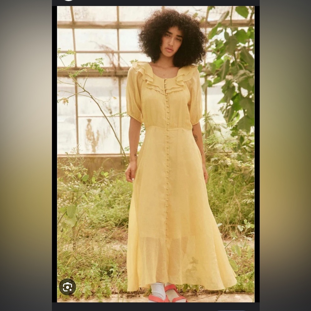 THE GREAT Sunrise Dress - Buttercup - Size 0